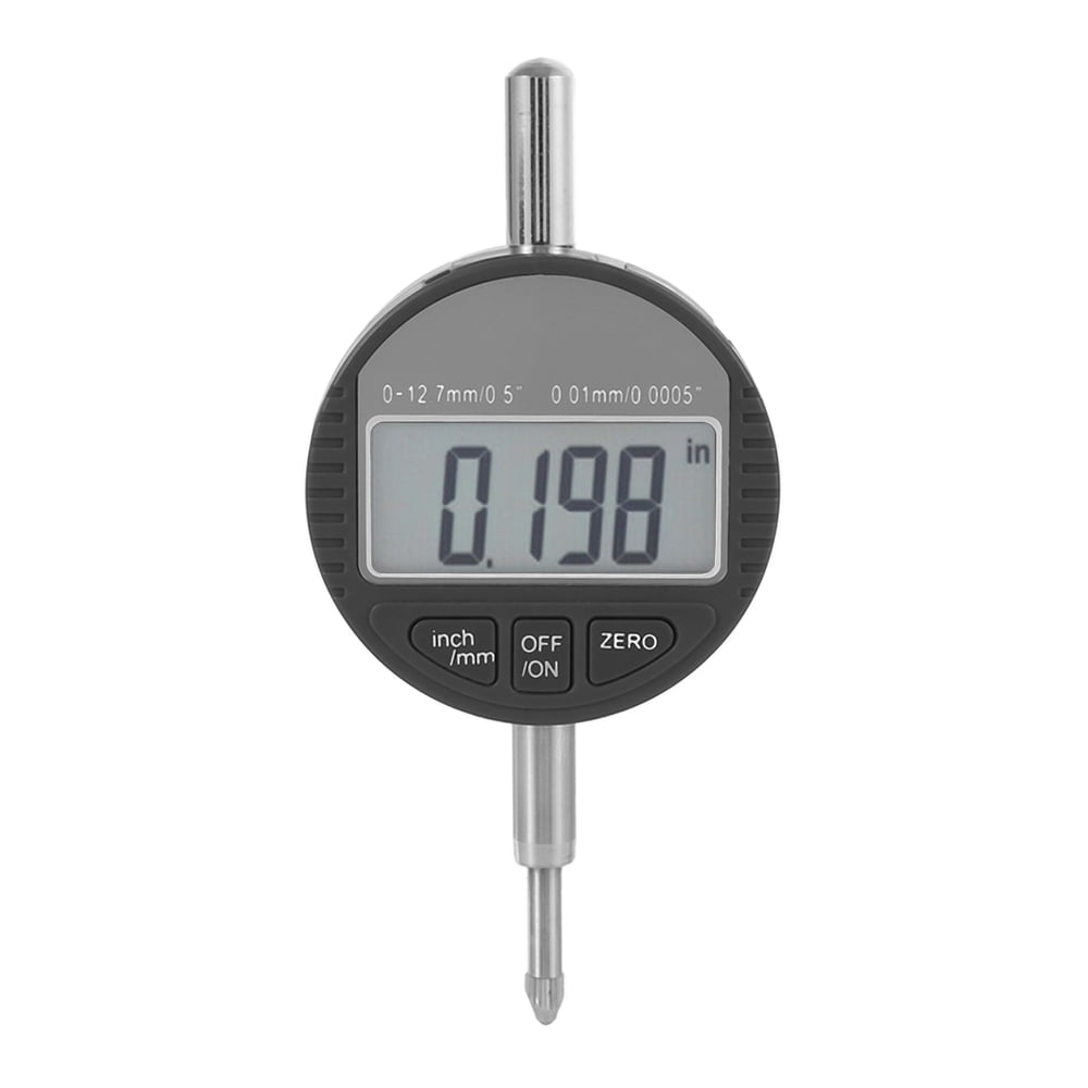 0.0005 '' Range 0-12.7mm Clock Gauge LCD Digital Dial indicator DTI 0.01mm 