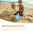 thumbnail image 3 of WRITWAA 1Set Interesting Sand Bucket with Wear-Resistant Sand Shovel Lightweight Beach Accessory, 3 of 5