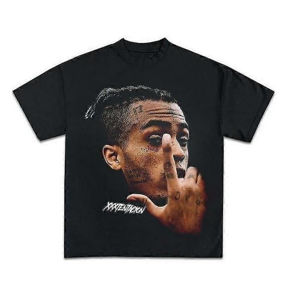 XXXTENTACION Unisex Face t-shirt, Vintage 90s Bootleg Style XXXTentacion, XXXTentacion T-Shirt, X Rapper Merch, Hip Hop Graphic Unisex O188 Comfortabl