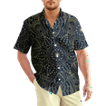 thumbnail image 6 of Paisley Men Summer Shirt Fashionable and Unique Top Hawaiian Top for Travelling and Dating, 6 of 11