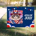 thumbnail image 4 of Patriotic Ragdoll Celebrates 4th of July Yard Sign Cat Lover Kitten Owner Gifts Idea Outdoor Home Lawn Garden Porch Decor - 02009, 4 of 5