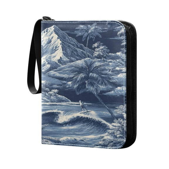 4 Pocket Card Binder with 50-page sleeve can hold 400 game cards Surfers