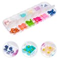 thumbnail image 3 of Shisuyan DIY Decoration Resin Flower Nail Charms 2 Boxes 5.1X2X0.4In, 3 of 8