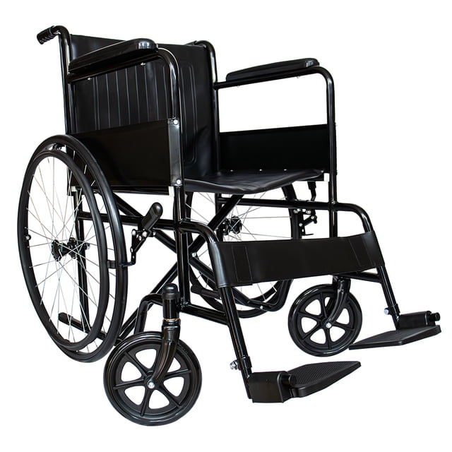 Silla De Ruedas Premium Plegable y Ligera Asiento De 20 Pulgadas Wellspring
