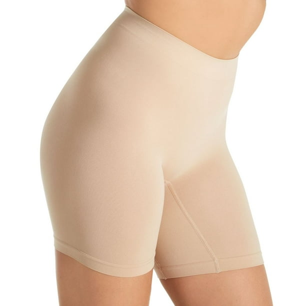 Vanity Fair - Women's Vanity Fair 12750E Seamless Smoothing Slip Short (Damask Neutral XL