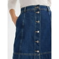 thumbnail image 2 of Free Assembly Women’s Denim Utility Mini Skirt, Sizes 0-18, 2 of 5