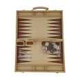 thumbnail image 2 of Juego De Mesa De Viaje De Backgammon De Madera Portátil Plegable Con Piezas De Juego, 2 of 7