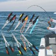 thumbnail image 4 of Alicates de pesca de punta larga, alicates para anzuelos de pescado, removedor de anzuelos, tijeras con cordón para agua dulce y salada, 4 of 5