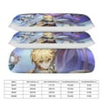 thumbnail image 3 of Genshin Impact 3-Piece Bedding Comforter Set Bed Cover Set Soft Warm Bedding for Bedroom, Home, Hotel 90"x90", 3 of 8