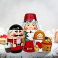 thumbnail image 1 of pstuiky Muñecas rusas de madera para decorar la Navidad juguetes artesanales recuerdos al por mayor esenciales para festivales., 1 of 6