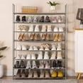 thumbnail image 1 of UWR-Nite Shoe Rack 8 Tier, Durable and Stable Shoe Organizer Space 40 Pairs Saving Shoe Tower Non-Woven Fabric Shoe Shelf, 1 of 6