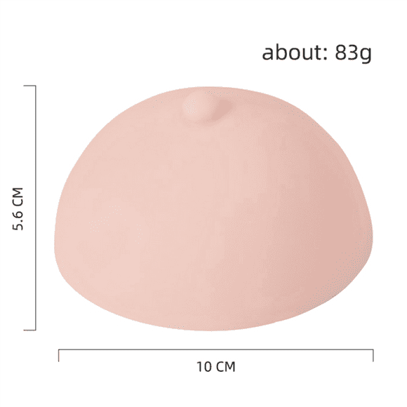 4X 3D Tattoo Areola Practicing Skin Silicone Breasts Chest Pleural Practice Mould for Beginners Permanent