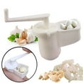 thumbnail image 2 of Piwvid Manual Garlic Press and Shredder Tool, Multi Function Kitchen Gadget for Chopping Peeling Cleaning Garlic, Easy to Clean Stainless Steel, 2 Sizes Options, Garlic Tool, 2 of 5