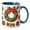 A, variant on Trovenix Christmas Coffee Mug 2D Ceramic Cup with Holiday Wreath Design, Milk Tea Coffee Drinking Mug for Home Office, Festive Gift