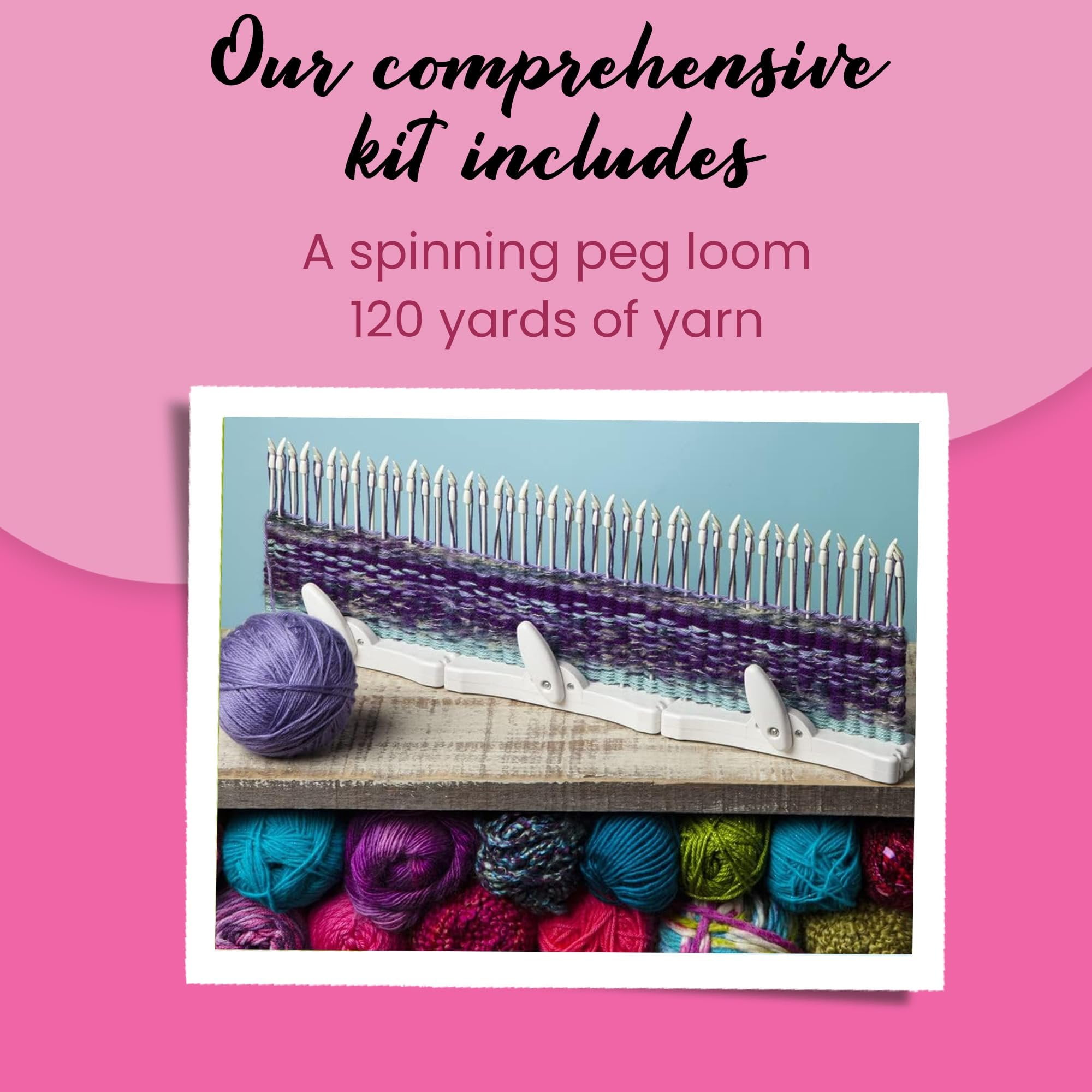 ANN WILLIAMS GROUP Loopdeloom Weaving Loom Kit