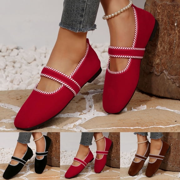 CAIXAI Walking Shoes Women Wide Toe Box Sneakers Women Casual Mesh Knitted Woven Womens Casual Sneakers Slip-On Adjustable Upper Womens Mary Jane Shoes Hands-Free Go Walk Shoes