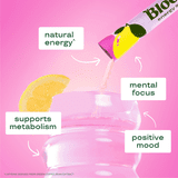 Bloom Nutrition Energy Powder Drink Mix Raspberry Lemon 10 Pack ...