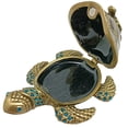 thumbnail image 4 of Enamel Turtle Ornament Jewelry Storage Box Jewelry Storage Container Jewelry Case, 4 of 7