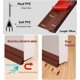 thumbnail image 3 of 2 rollos de cinta de sellado autoadhesiva impermeable, cinta de sellado autoadhesiva de PVC para pared, ducha, inodoro, cocina, baño (marrón), 3 of 5