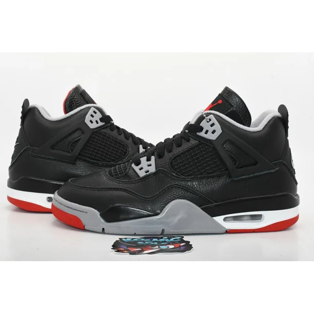 A i r-Jor-dan 4 Retro Bred Reimagined 2024 Style # FQ8213-006 Size 6Y