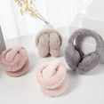 thumbnail image 5 of Cache-oreilles d'Extérieur d'Hiver Chauds Cache-oreilles Doux pour Dames Cache-oreilles Doux Bandeau, 5 of 5