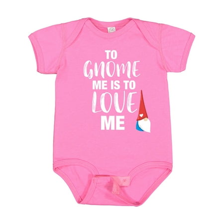 

Inktastic Gnome Me Love Me Gift Baby Girl Bodysuit