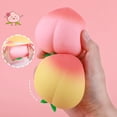 thumbnail image 3 of 3*3In Squeezy Peach - Squishy for Adults, Slow Rebound Sensory Fidget for Desk Relaxation, Anxiety Management for Professionals,18+ Only, 3 of 9