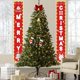 thumbnail image 5 of Decoraciones de Puerta de Navidad Cortinas de Puerta de Pareja de Navidad Personalizadas Decoración de Fiesta Cortina Bandera de Navidad Paño de Fondo Decoración de Luz de Navidad Estilo Decoraciones, 5 of 6