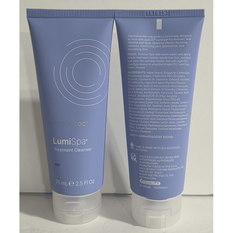 Nu Skin Nuskin ageLOC LumiSpa Treatment Cleanser Gel Dry Sealed