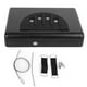 thumbnail image 2 of Caja fuerte de seguridad portátil caja fuerte portátil para objetos de valor caja de almacenamiento de joyas contraseña digital y cerradura de llave de repuesto caja de, 2 of 8