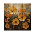 thumbnail image 3 of Designart "A Melody of Gold The Marigold s Beauty III" Floral Print on Natural Pine Wood, 3 of 5