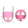 thumbnail image 5 of SUNNYTONE Kingdom Toddler Swing - Heavy Duty, High Back, Full Bucket Baby Swing Seat with Coated Chains for Outdoor Use - Fully Assembled, 5 of 9