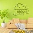 thumbnail image 3 of Be So Good They Cant Ignore You Motivation Quote Cute Clouds Little CLouds Design Design Vinyl Wall Sticker Wall Art Wall Decal Boys Girls Kids Room Design Bedroom Home Decoration Size(18x20 inch), 3 of 3