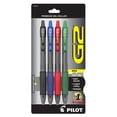thumbnail image 3 of Pilot G2 Retractable Gel Pens, Bold Point, 1.0 mm, Assorted Barrels, Assorted Ink Colors, Pack Of 4, 3 of 3