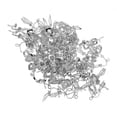 thumbnail image 6 of 100Pcs Clip on Earring Findings Dangle Earring Converters Uses for DIY Earring And Turn Any Post Or Stud Earring Into A Earring, 6 of 10