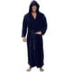 thumbnail image 1 of Men's Bath, Terry Robe Fleece Robe Plush Long Hooded Bathrobe, 1 of 5