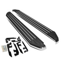 DNA Motoring For 16-22 Honda Pilot Aluminum Black OE Style 5.5" Side Step nerf Bar Running Board