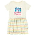 thumbnail image 3 of Inktastic Princess (daddy's) Girls Toddler Dress, 3 of 5
