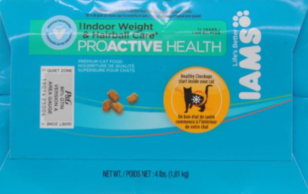 Iams Proactive Health Adult Indoor&Trade; Weight & Hairball Care