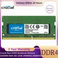 thumbnail image 1 of Mémoire d'Ordinateur Portable Ram DDR4 Original SODIMM 8 Go 16G 32 Go 2400MHZ 2666MHZ 2133MHZ Simple Rang CL22 1.2V Sans Tampon 260-Pin 16G 2666MHZ 2 Pcs, 1 of 5