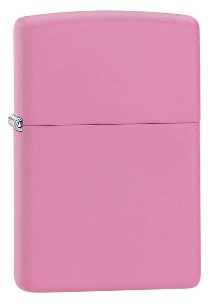 Zippo Classic Pink Matte Pocket Lighter
