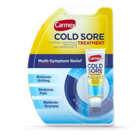 Carmex Cold Sore Treatment, 0.07 Ounce Tube