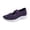 Purple, variant on Knit Mary Jane Sneakers for Women, Women's Mary Jane Shoes Mesh Breathable Soft Shoes Woven Knitted Loafers Anti Slip Orthopedic Walking Loafers Arch Support Sneakers, Black 5