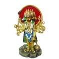 thumbnail image 1 of Global Desi Panchmukhi Hanuman Statue Idol Murti 8.5", 1 of 1