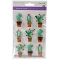 thumbnail image 2 of Multicraft Imports SS802-P 6 x 4.25 in. Handmade 3D Big Icon Stickers - Cactus, 2 of 2
