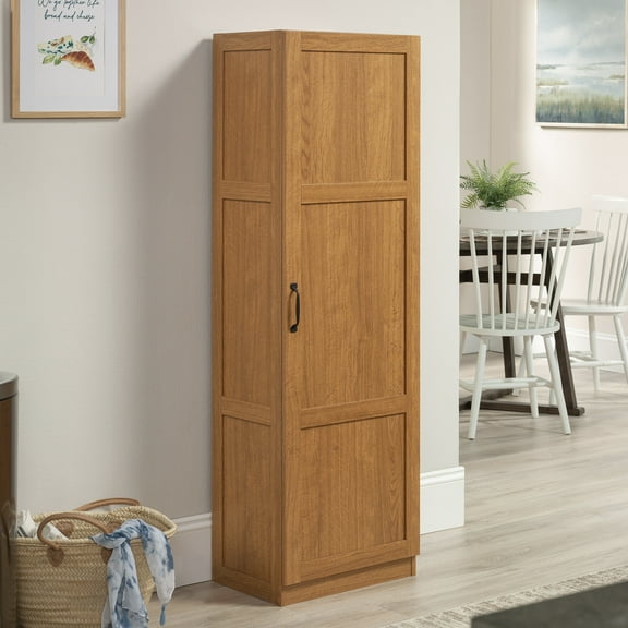 Sauder Select Storage Pantry, Highland Oak Finish