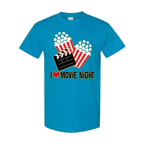 Inktastic I Love Movie Night T-Shirt