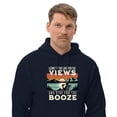 thumbnail image 4 of I Come to the Lake for the Views and Stay for the Booze Hoodie, 4 of 5