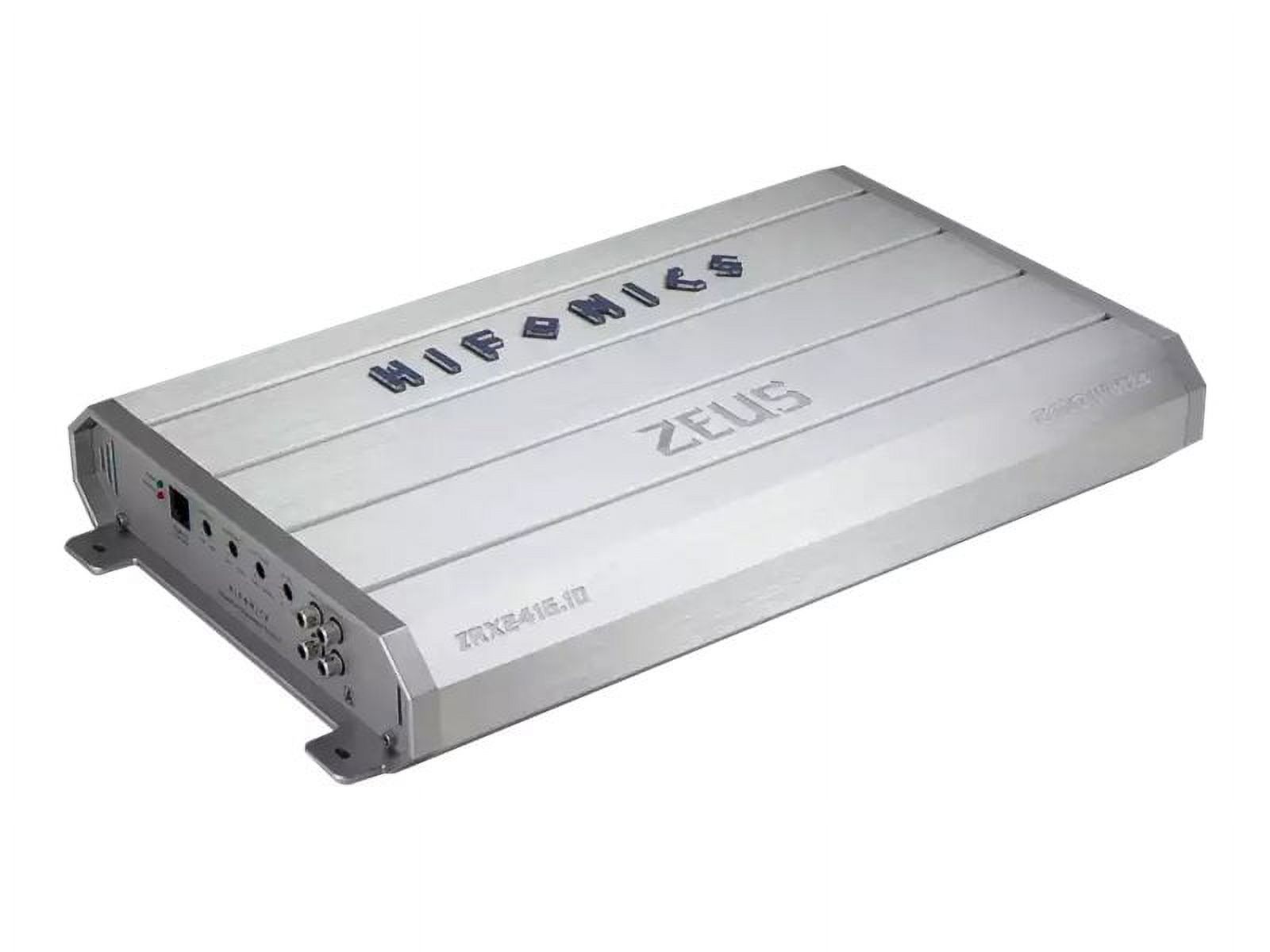 Hifonics Zeus 2400 Watt Mono Class D Boost EQ Subwoofer Amplifier | ZRX2416.1D - image 2 of 8