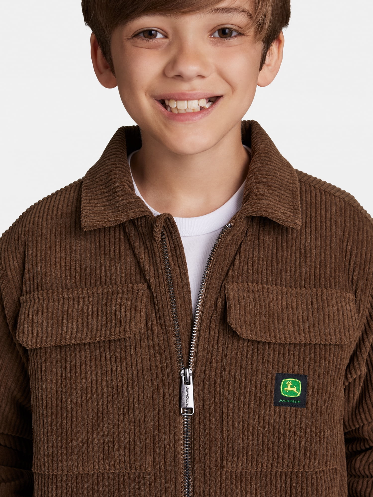 John Deere Boy's Corduroy Tractor Jacket, Sizes 4 - 16